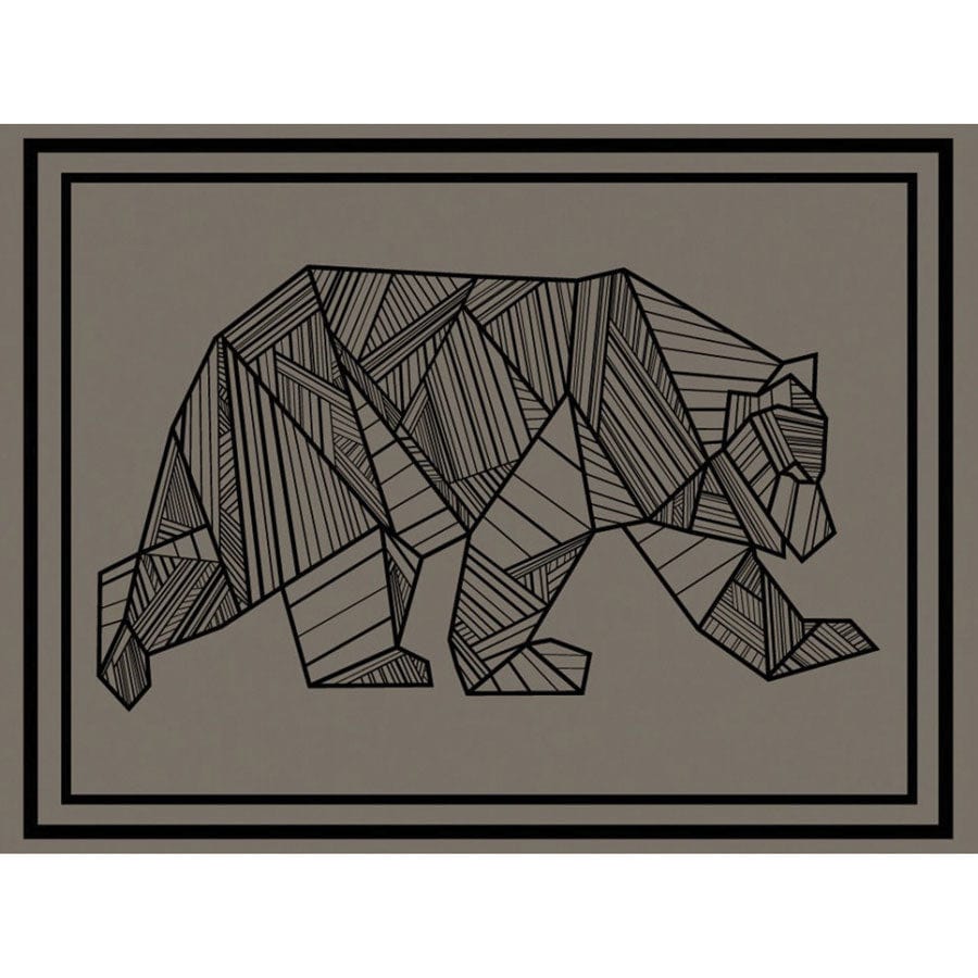 Kuma Outdoor Gear Qualifies for Free Shipping Kuma Outdoor Gear Bear Outdoor Mat 12' x 9' Black/Khaki #KM-RVMB-BB-12