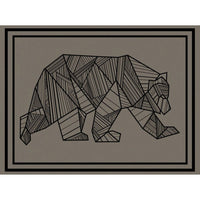 Kuma Outdoor Gear Qualifies for Free Shipping Kuma Outdoor Gear Bear Outdoor Mat 12' x 9' Black/Khaki #KM-RVMB-BB-12