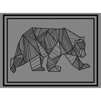 Kuma Outdoor Gear Qualifies for Free Shipping Kuma Outdoor Gear Bear Outdoor Mat 12' x 9' Gray/Black #KM-RVMB-GB-12