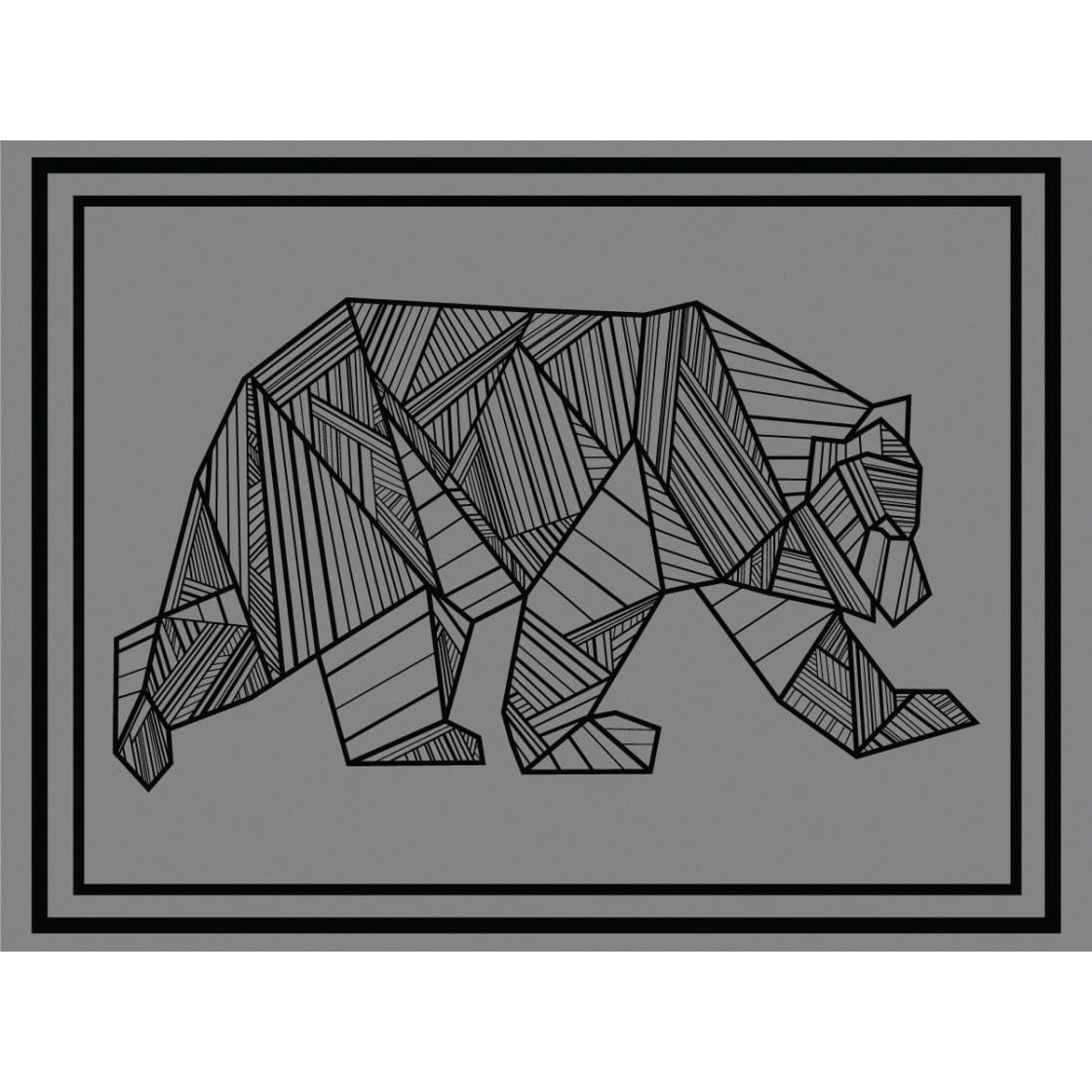 Kuma Outdoor Gear Qualifies for Free Shipping Kuma Outdoor Gear Bear Outdoor Mat 18' x 9' Gray/Black #KM-RVMB-GB-18