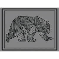 Kuma Outdoor Gear Qualifies for Free Shipping Kuma Outdoor Gear Bear Outdoor Mat 18' x 9' Gray/Black #KM-RVMB-GB-18