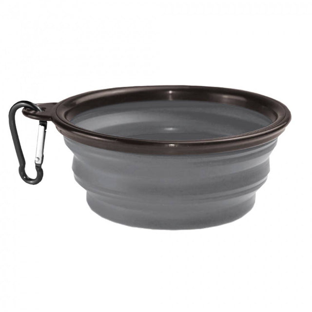 Kuma Outdoor Gear Qualifies for Free Shipping Kuma Outdoor Gear Collapsible Silicone Bowl 1L Gray/Black #KM-CSB-GB