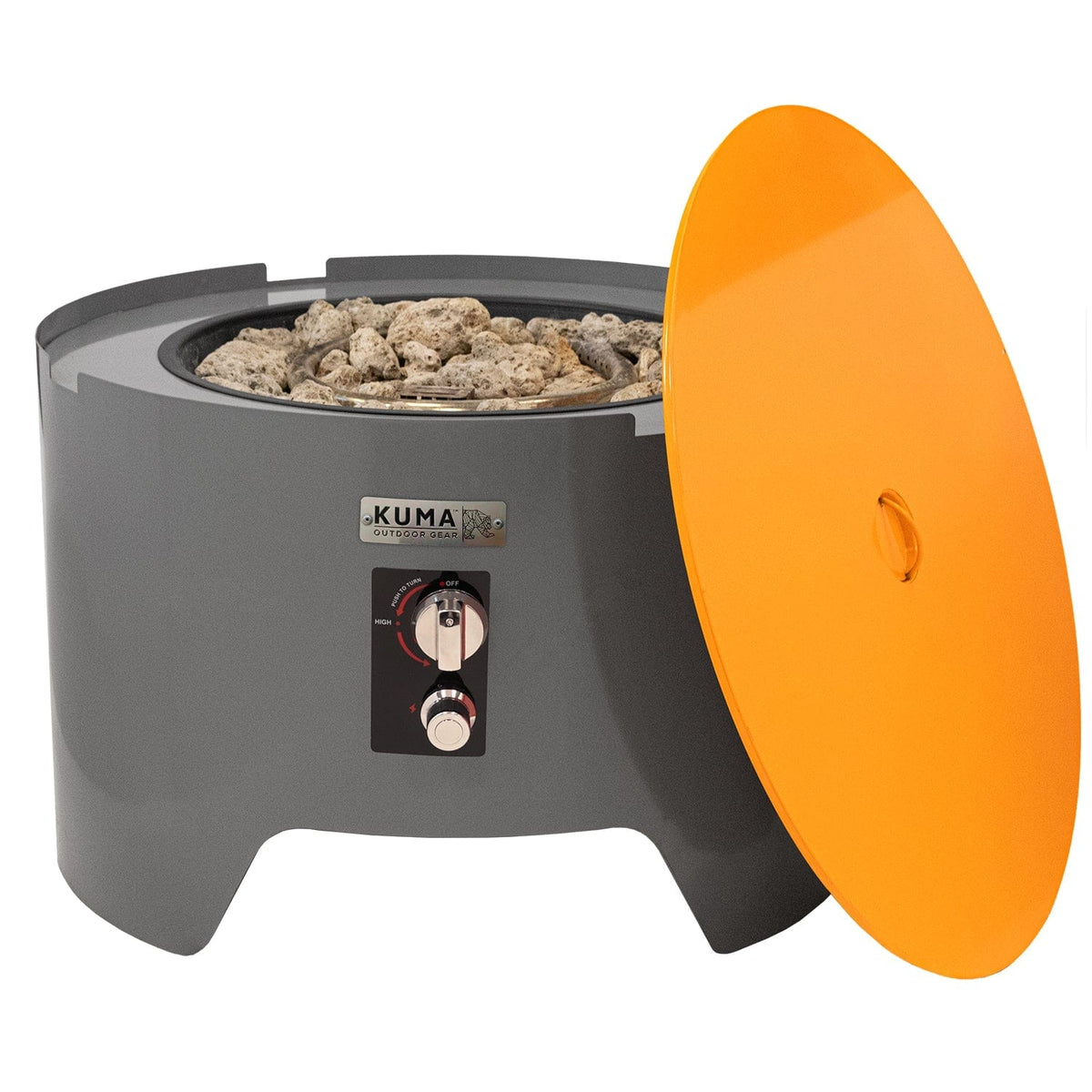 Kuma Outdoor Gear Not Qualified for Free Shipping Kuma Outdoor Gear Cylinder Fire Pit #870-KM-CFP-GROR