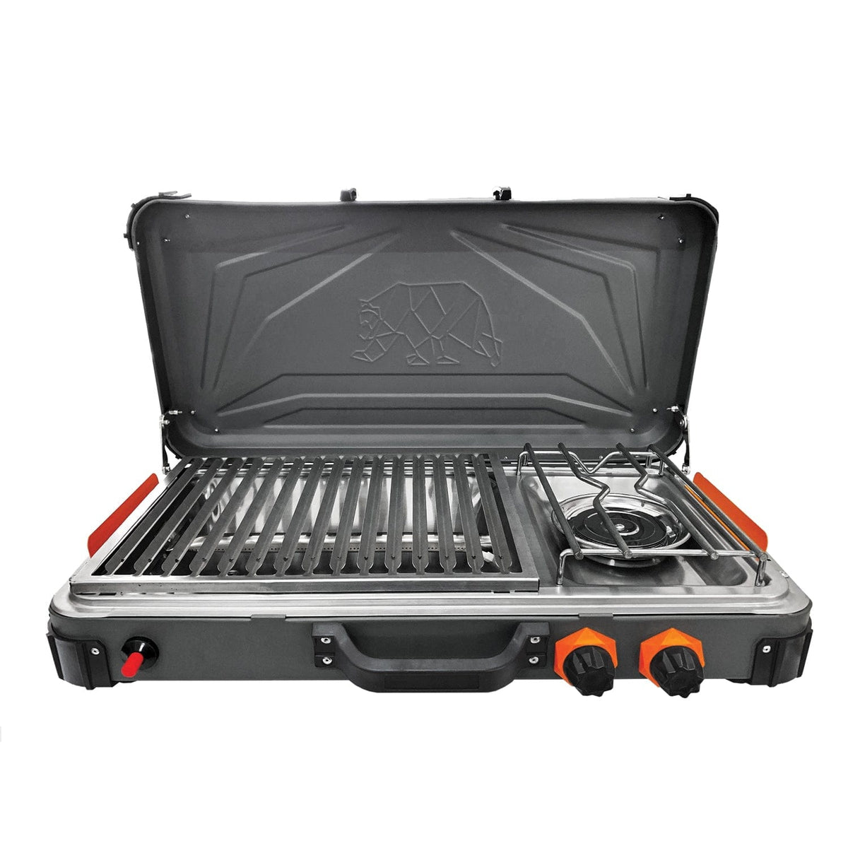 Kuma Outdoor Gear Qualifies for Free Shipping Kuma Outdoor Gear Grill & Burner Propane Stove Graphite/Orange #871-KM-GBPS-GROR