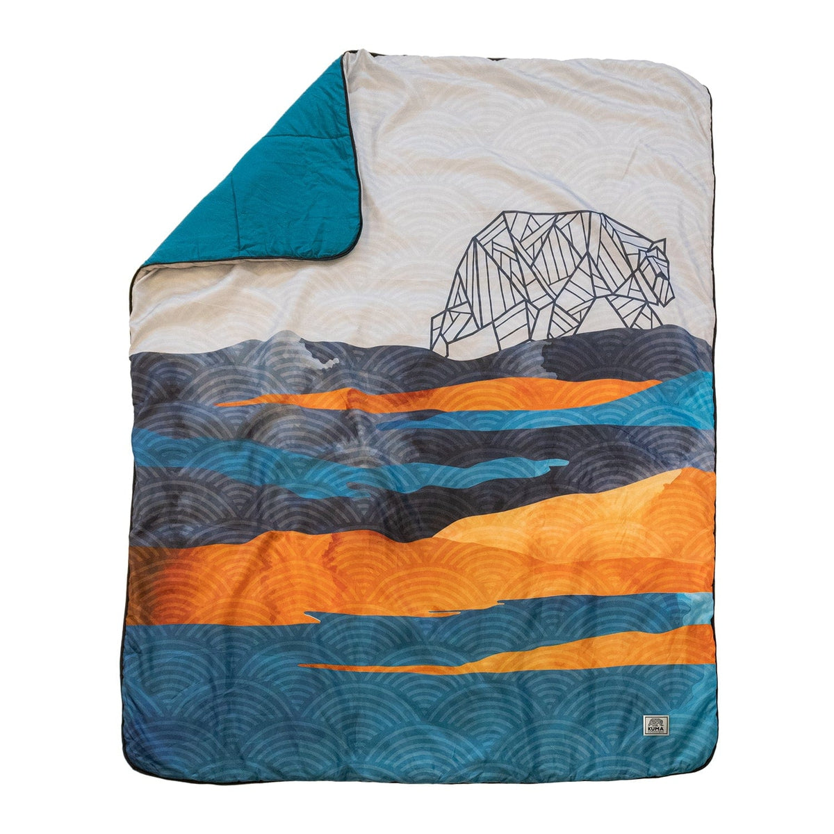 Kuma Outdoor Gear Qualifies for Free Shipping Kuma Outdoor Gear Kamp Blanket Mountainside #KM-KKB-MSG