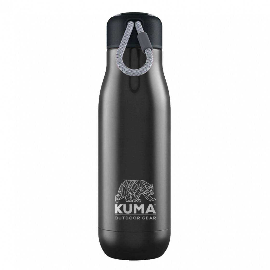 Kuma Outdoor Gear Qualifies for Free Shipping Kuma Outdoor Gear Rope Water Bottle 17 oz Black #KM-RWB-BB