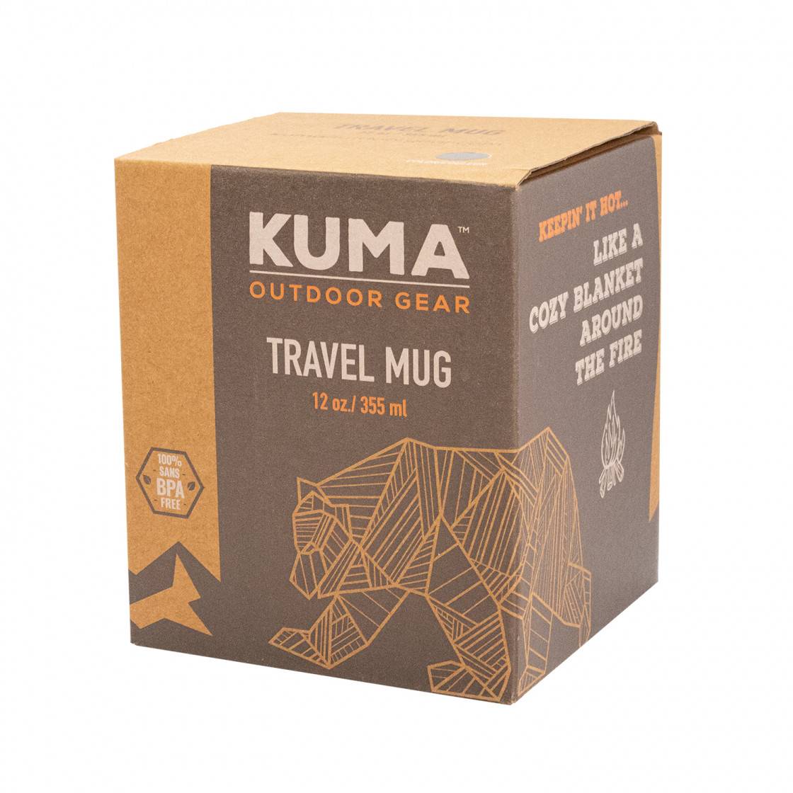 Kuma Outdoor Gear Qualifies for Free Shipping Kuma Outdoor Gear Travel Mug 12 oz Orange #KM-TM-ORG
