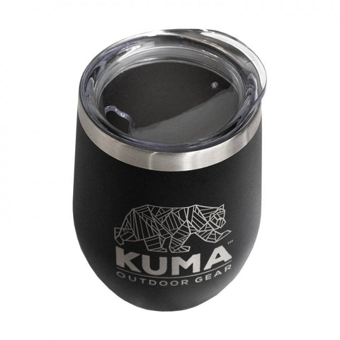 Kuma Outdoor Gear Qualifies for Free Shipping Kuma Outdoor Gear Wine Tumbler 12 oz Black #KM-WT-BB