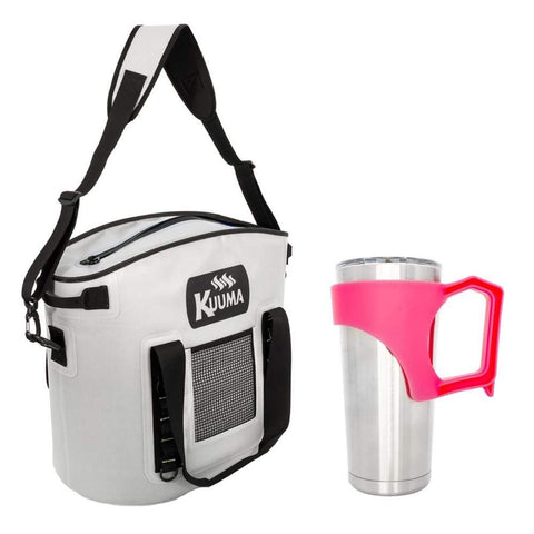 Kuuma Products Qualifies for Free Shipping Kuuma 22 Quart Soft Sided Cooler with Free 20 oz Tumbler #58372-KIT2