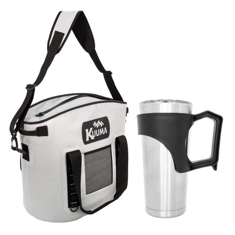 Kuuma Products Qualifies for Free Shipping Kuuma 33 Quart Soft Sided Cooler with Free 20 oz Tumbler #58359-KIT1