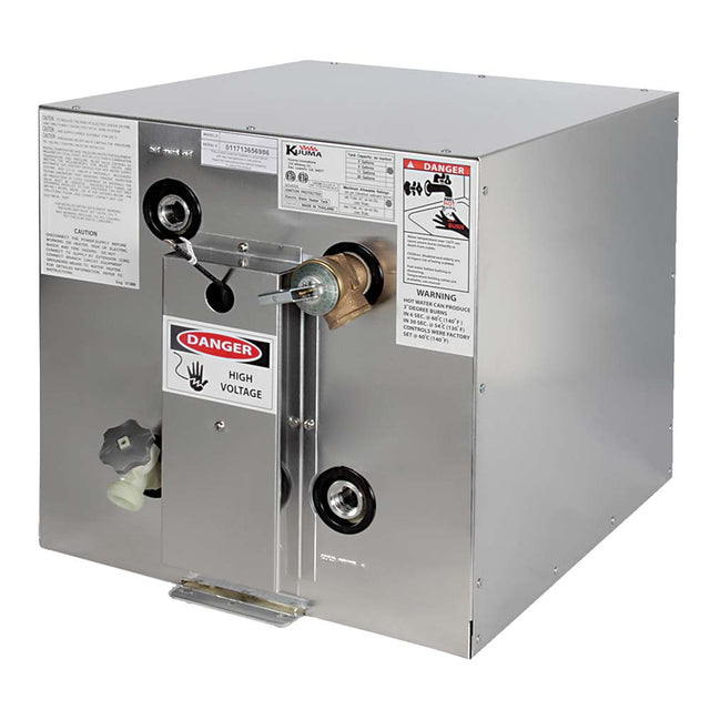 Kuuma Products Not Qualified for Free Shipping Kuuma 6 Gallon Water Heater 120v Rear Heat Exch Fr/Back Mount #11812