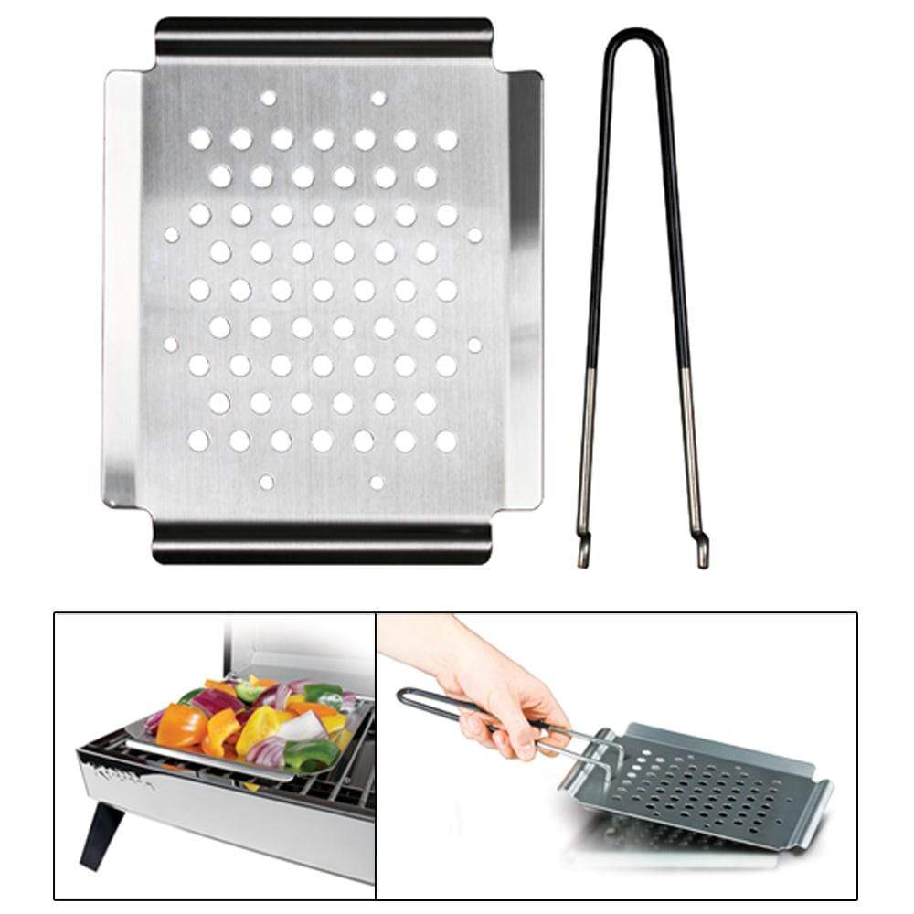 Kuuma Products Qualifies for Free Shipping Kuuma Premium Fish and Veggie Tray with Removable Handle #58380
