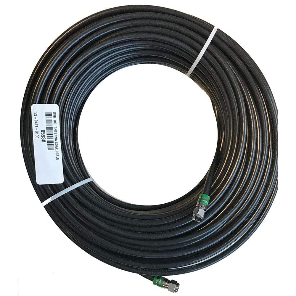 KVH Industries Qualifies for Free Shipping KVH 50' RG6 Coax W/F Connector Designed for TV Antennas #S32-0819-50
