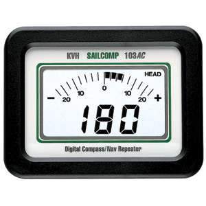 KVH Industries Qualifies for Free Shipping KVH Azimuth Sailcomp 103AC 2nd Display #02-0407