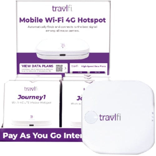 KVH Industries Qualifies for Free Shipping KVH Industries Travlfi Wi-Fi Hotspot 6-pk #700-010-PACK