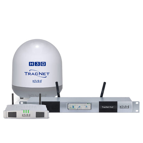 KVH Industries Not Qualified for Free Shipping KVH Tracnet H30 KU-Band Antenna with Tracnet Hub #01-0432-11