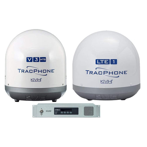 KVH Industries Not Qualified for Free Shipping KVH Tracphone V3-HTS & LTE-1 Bundle #01-0418-11/01-0419