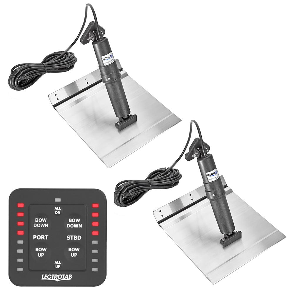 Lectrotab Qualifies for Free Shipping Lectrotab XKA 12x9 Aluminum Alloy Trim Tab Kit with SLC-11 #XKASL12X9A