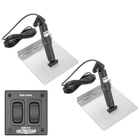 Lectrotab Qualifies for Free Shipping Lectrotab XKA 12x9 Stainless Steel Trim Tab Kit with Rocker #XKAF12X9
