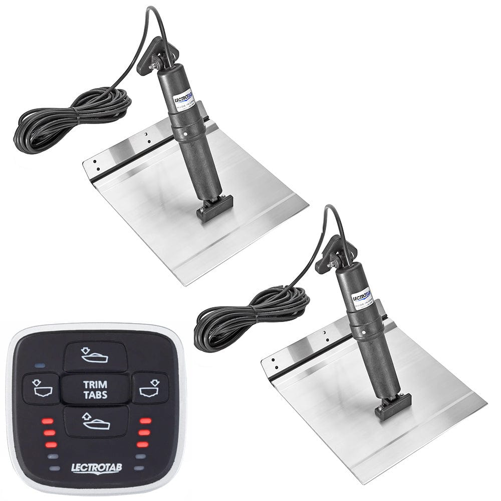 Lectrotab Qualifies for Free Shipping Lectrotab XKA 9x18 Aluminum Alloy Trim Tab Kit with MLC-1 #XKASML9X18A