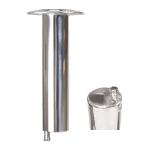 Lee's Tackle Inc. Qualifies for Free Shipping Lee Rod Holder Heavy Duty 0-Degree SS #RH5332V