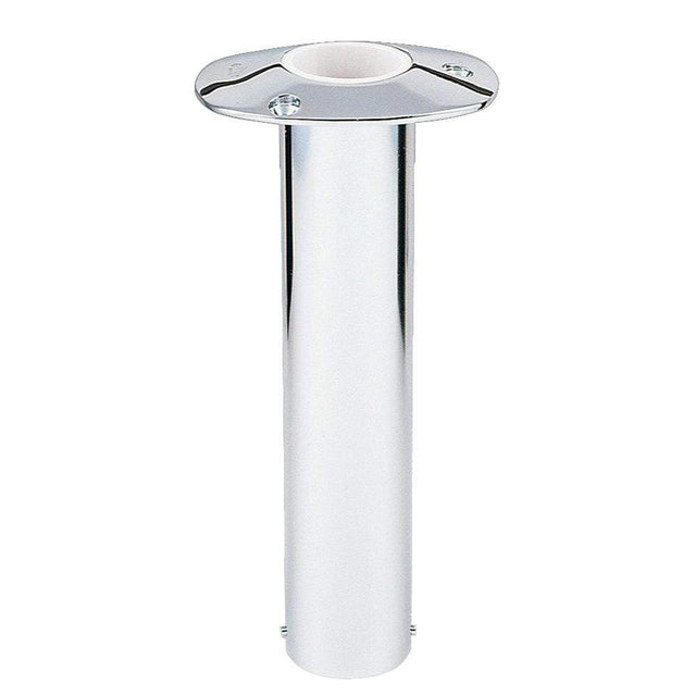 Lee's Tackle Inc. Qualifies for Free Shipping Lee's 0-Degree Stainless Flush-Mount Rod Holder 2.25" OD #RH532VS