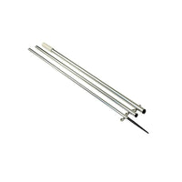 Lee's Tackle Inc. Qualifies for Free Shipping Lee's 13' Bright Silver Pole Black Spike Step Tube 1-3/8
