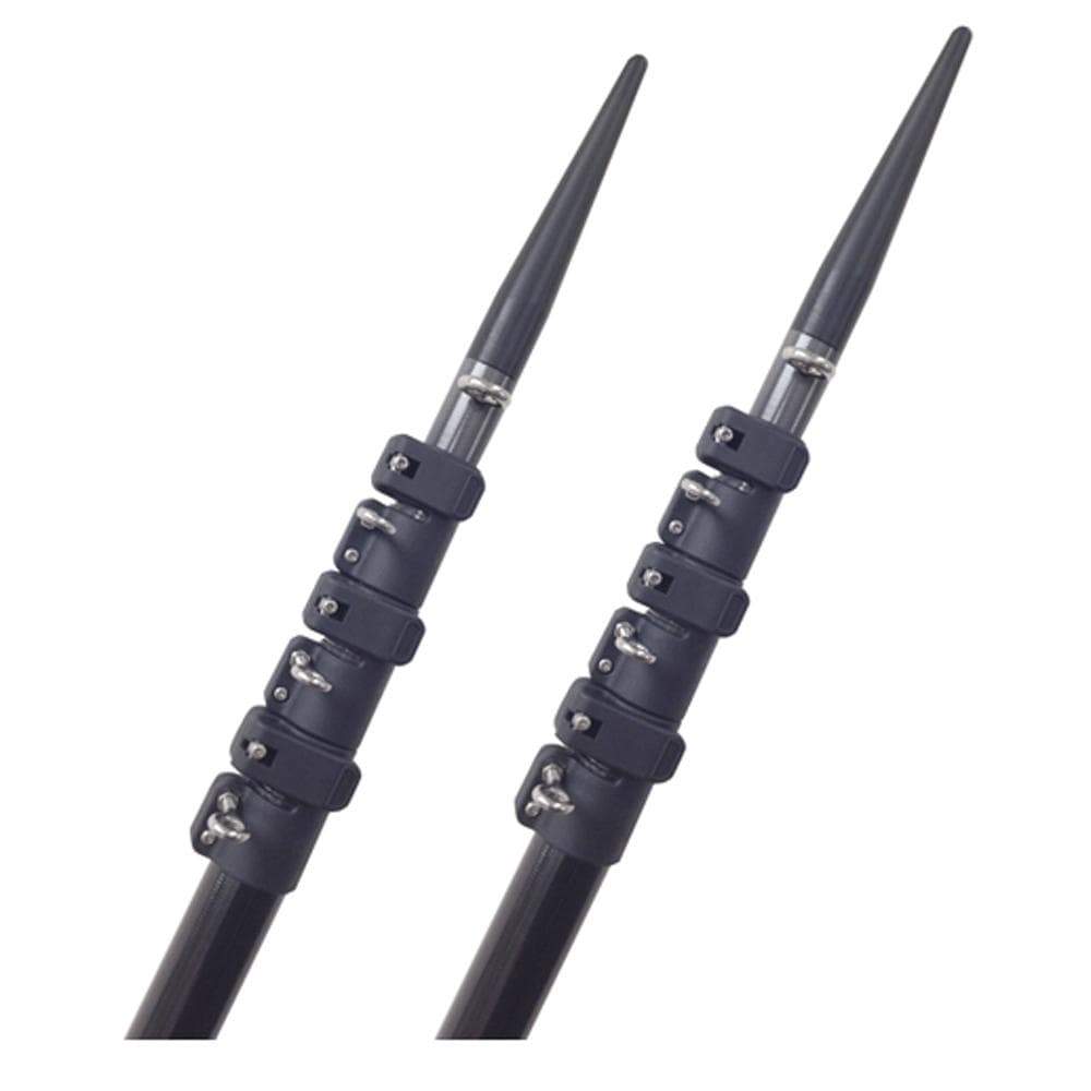 Lee's Tackle Inc. Qualifies for Free Shipping Lee's 16' Telescopic Carbon Fiber Outrigger Poles Sleeved #TC3916-9002
