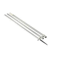 Lee's Tackle Inc. Qualifies for Free Shipping Lee's 18' MKII Bright Silver Pole Black Spike 1-1/2