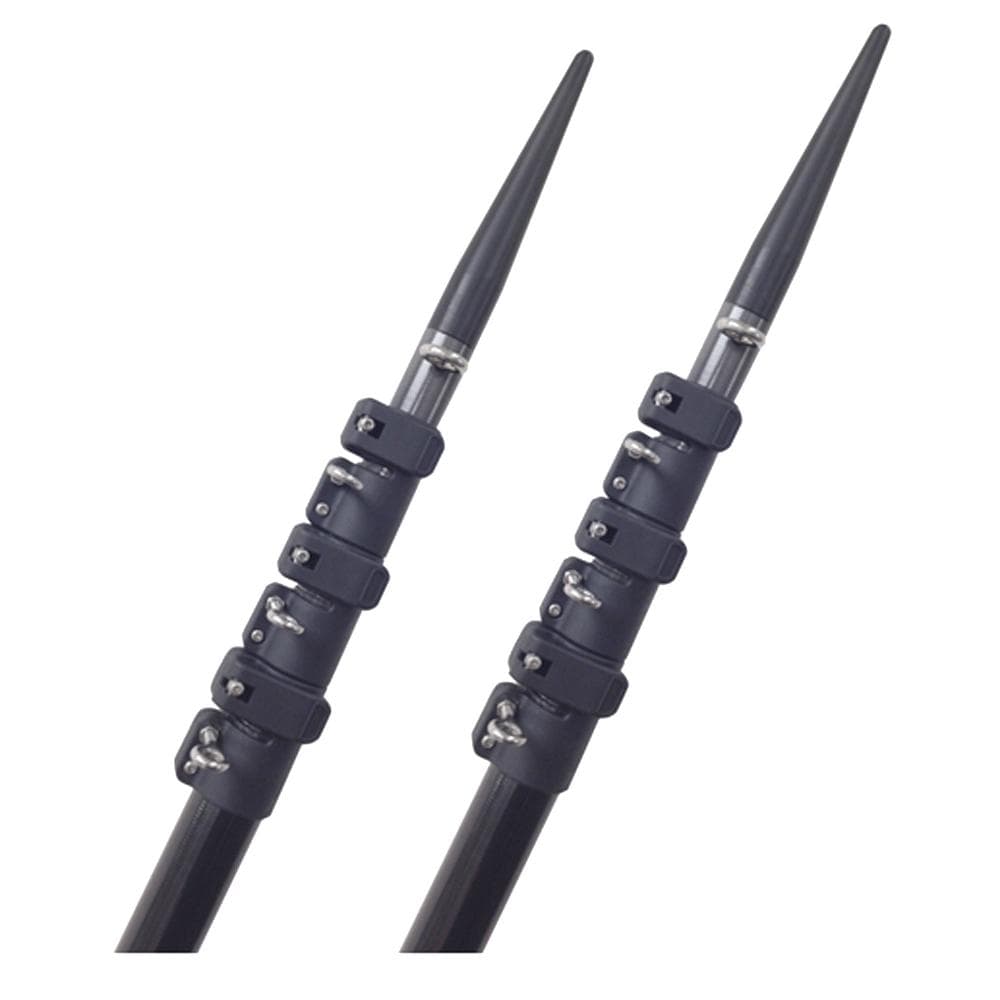 Lee's Tackle Inc. Qualifies for Free Shipping Lee's 18' Telescopic Carbon Fiber Outrigger Poles #TC3718