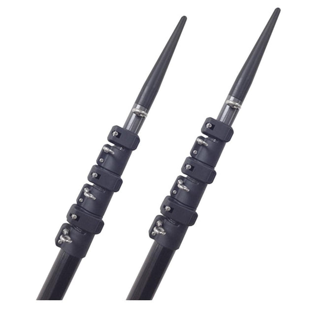 Lee's Tackle Inc. Qualifies for Free Shipping Lee's 18' Telescopic Carbon Fiber Outrigger Poles #TC3718