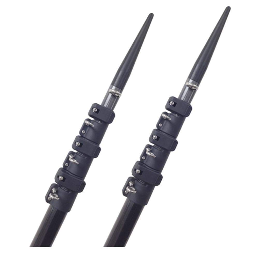 Lee's Tackle Inc. Qualifies for Free Shipping Lee's 18' Telescopic Carbon Fiber Outrigger Poles #TC3918