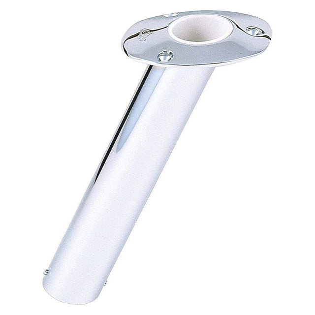 Lee's Tackle Inc. Qualifies for Free Shipping Lee's 30-Degree SS Flush-Mount Rod Holder 2" OD #RH525SS