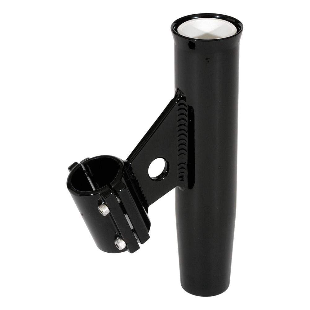 Lee's Tackle Inc. Qualifies for Free Shipping Lee's Clamp-On Rod Holder Black Alum Vert Pipe Size #4 #RA5004BK