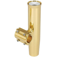 Lee's Tackle Inc. Qualifies for Free Shipping Lee's Clamp-On Rod Holder Gold Alum Horiz Mount 1.050