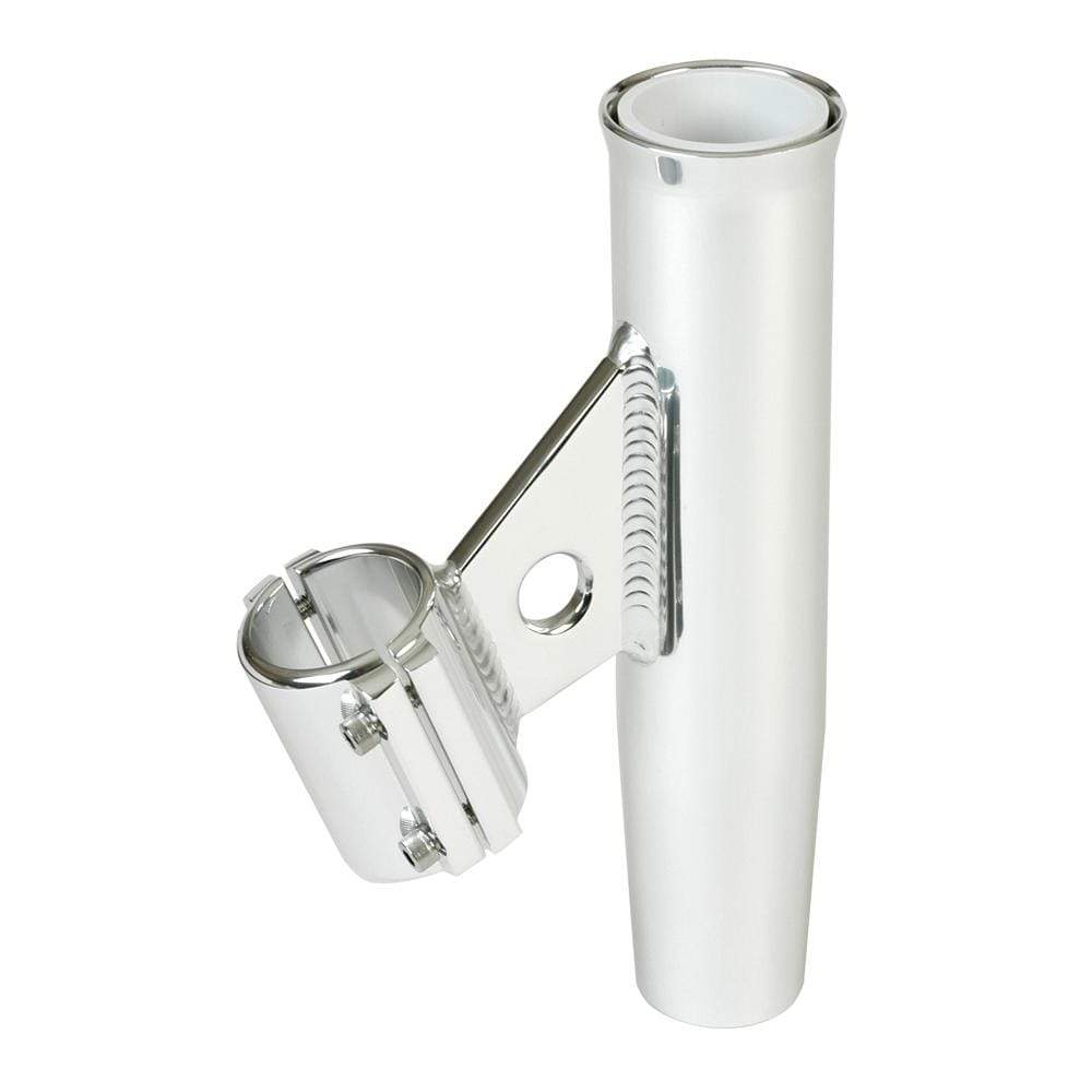 Lee's Tackle Inc. Qualifies for Free Shipping Lee's Clamp-On Rod Holder Silver Alum Vert Mount 1.900" OD #RA5004SL