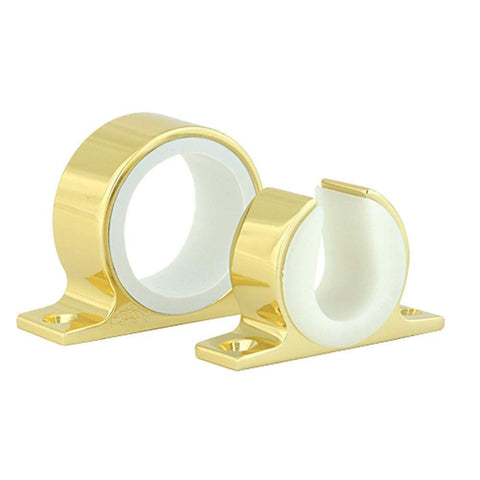 Lee's Tackle Inc. Qualifies for Free Shipping Lee's Single Rod Rack Set Bright Gold Finish #MC70GL
