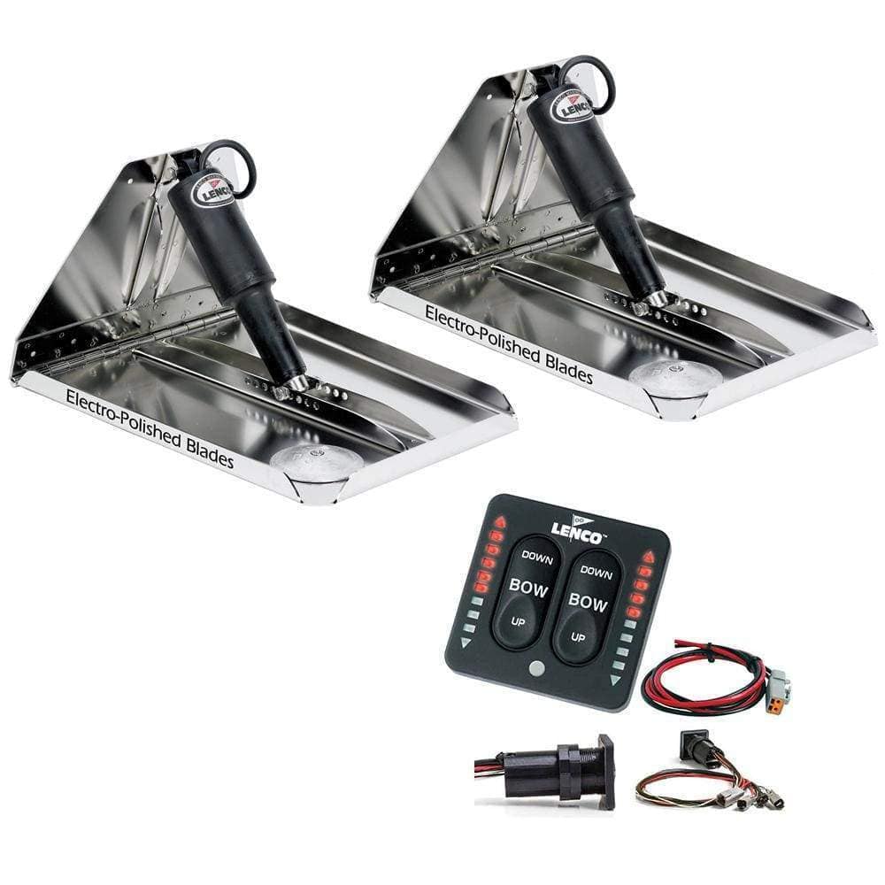 Lenco Marine Not Qualified for Free Shipping Lenco 12" x 12" Heavy Duty Performance Tab Kit #RT12X12HDI