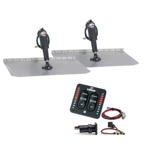 Lenco Marine Qualifies for Free Shipping Lenco 12" x 18" Trim Tab Kit with Indicator Switch #TT12X18I