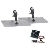 Lenco Marine Not Qualified for Free Shipping Lenco 12" x 24" Trim Tab Kit with Tactile Switch #TT12X24