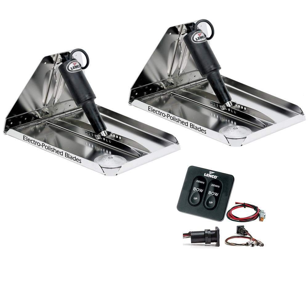 Lenco Marine Qualifies for Free Shipping Lenco 17" x 12" Extreme Duty Performance Tab Kit #RT17X12XD