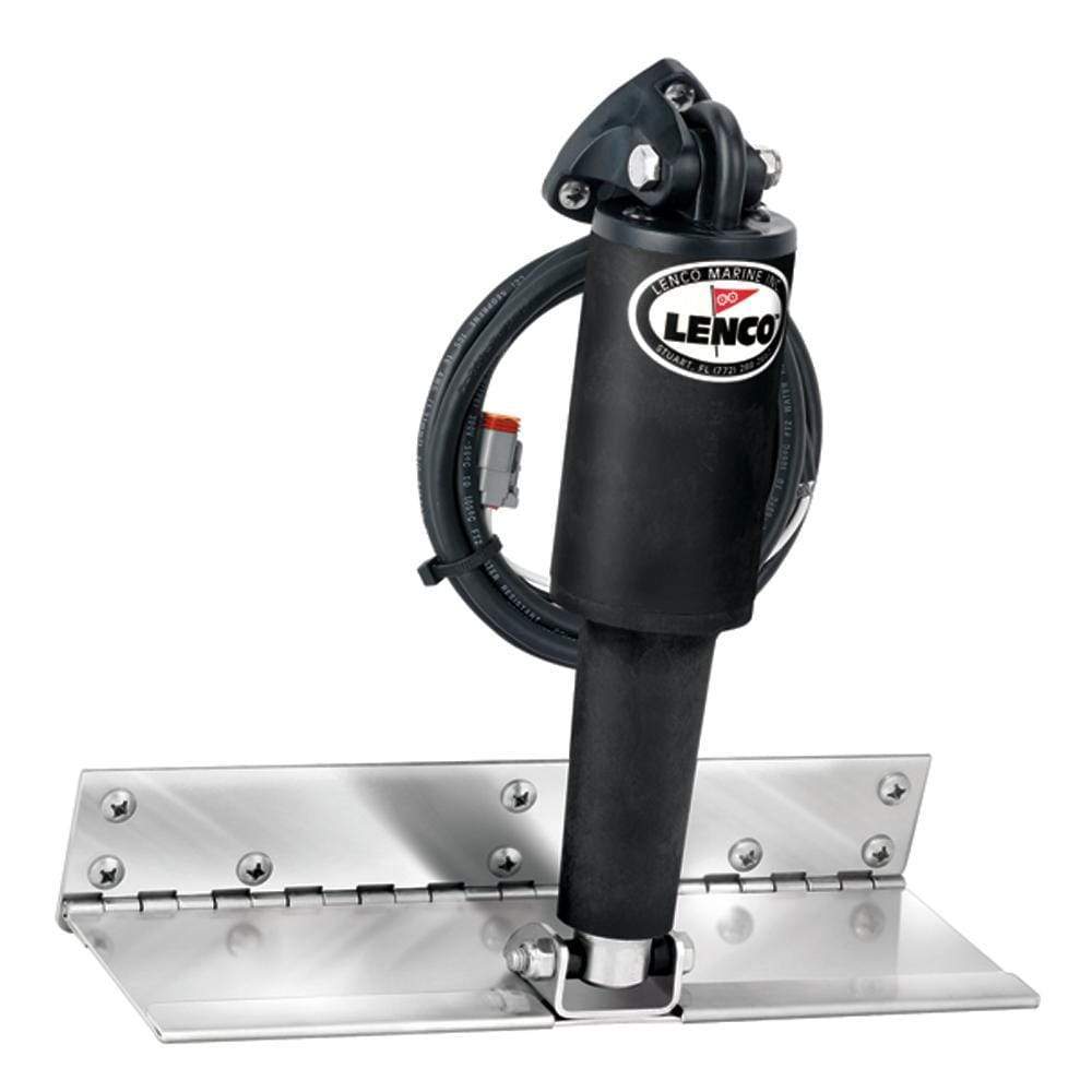 Lenco Marine Qualifies for Free Shipping Lenco 4" x 12" Limited Space Trim Tab Kit without Switch EP #15088-101
