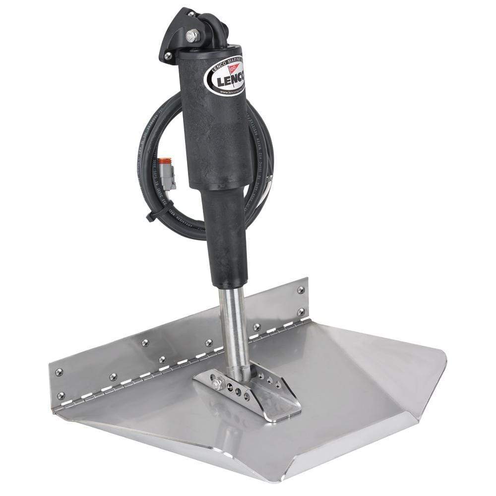 Lenco Marine Qualifies for Free Shipping Lenco 9" x 14" Airboat Trim Tab Kit without Switches #15112-101