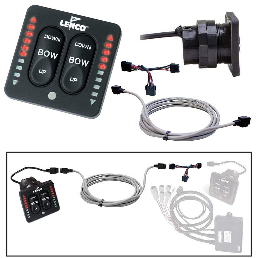 Lenco Marine Qualifies for Free Shipping Lenco LED Flybridge Kit 40' for 2-pc Tactile Switch #11941-004