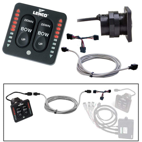 Lenco Marine Qualifies for Free Shipping Lenco LED Flybridge Kit 40' for 2-pc Tactile Switch #11941-004
