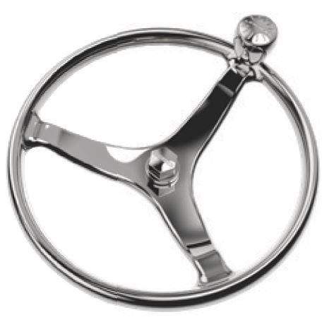 Lewmar Qualifies for Free Shipping Lewmar 13.5" Power Grip Wheel Stainless Steel M12 Nut #89700870