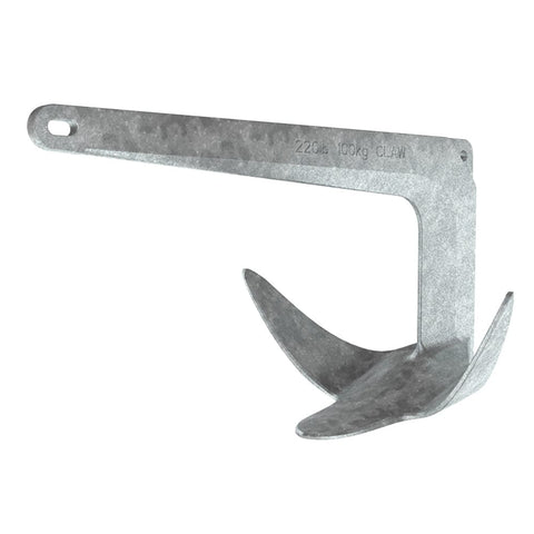 Lewmar Qualifies for Free Shipping Lewmar Galvanized Claw Anchor 16.5 lb #0057907