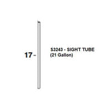 Liquidynamics Qualifies for Free Shipping Liquidynamics Sight Tube 21 Gallon #S3243