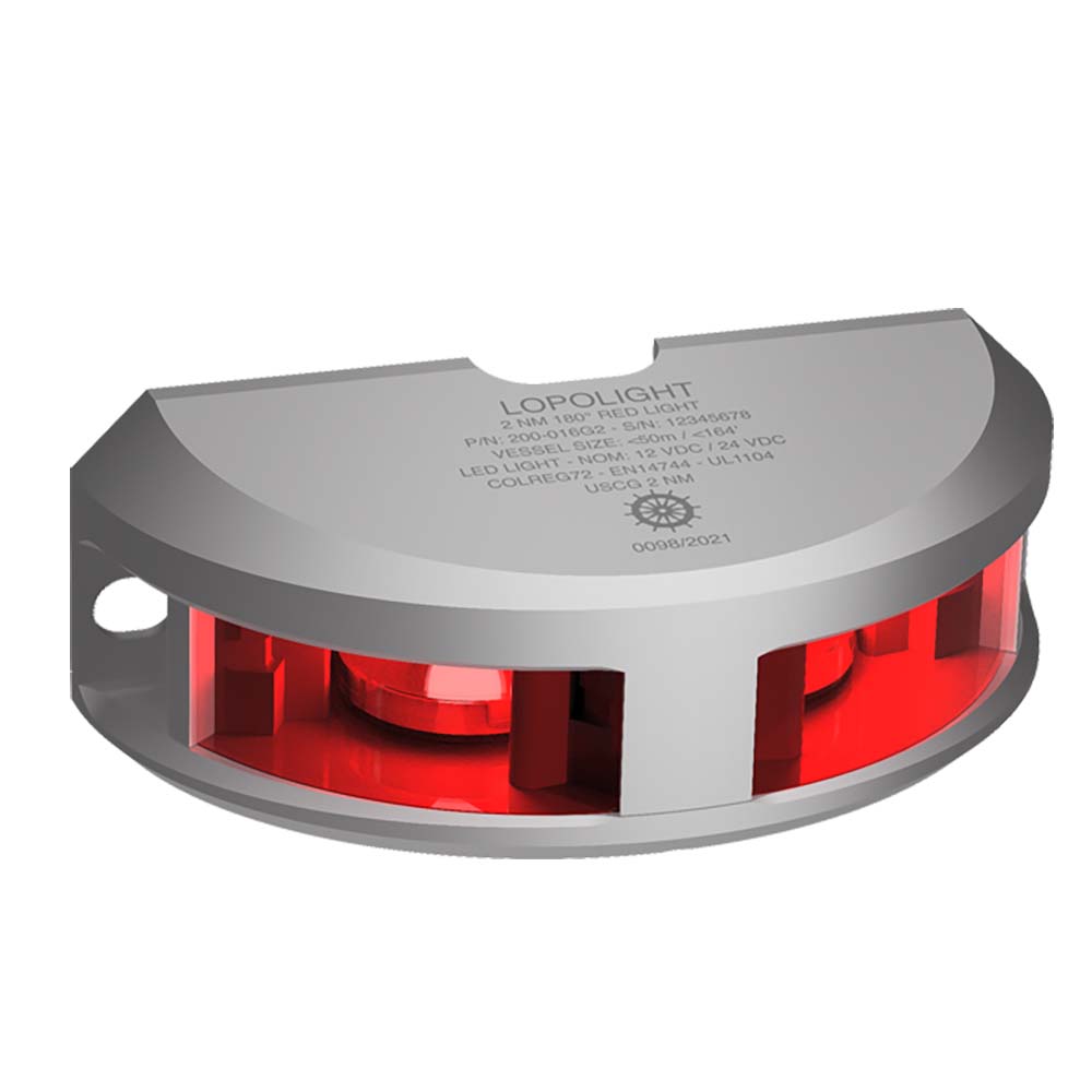 Lopolight Qualifies for Free Shipping Lopolight 180-Degree Red Nav Light 2nm 0.7m Cable #200-016G2