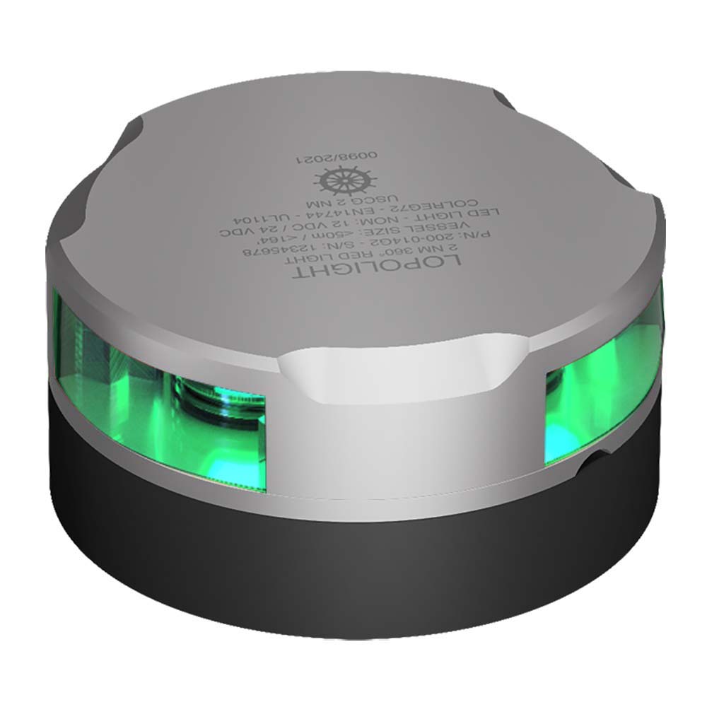 Lopolight Qualifies for Free Shipping Lopolight 360-Degree Green Nav Light 2nm 0.7m Cable #200-015G2